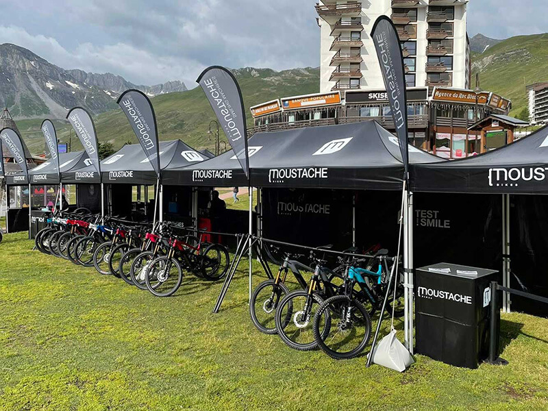 Stand VITABRI pour la marque de vélos Moustache